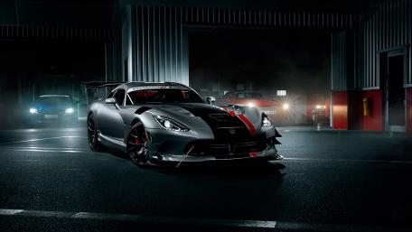 Sleek Night Racer Dream wallpaper
