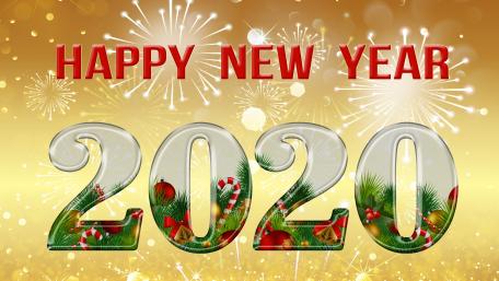 happy new year 2020 wallpaper