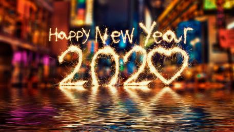 2020 Happy New Year wallpaper
