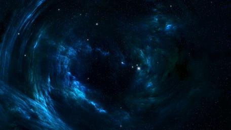 Mystical Blue Cosmos Wallpaper wallpaper