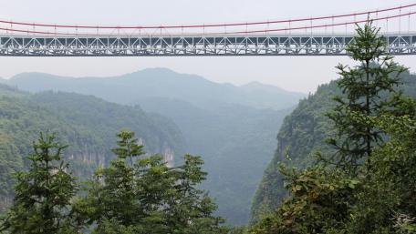 Lishui River Bridge wallpaper