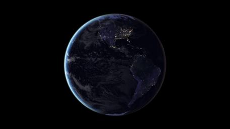 The Black Marble 2016: Night Lights of the Western Hemisphere wallpaper