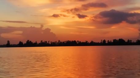 In the evening wallpaper