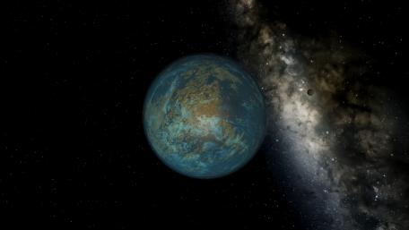 Exploring the Beauty of a Distant Planet wallpaper