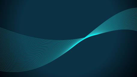 Fluid Harmony in Teal Waves wallpaper
