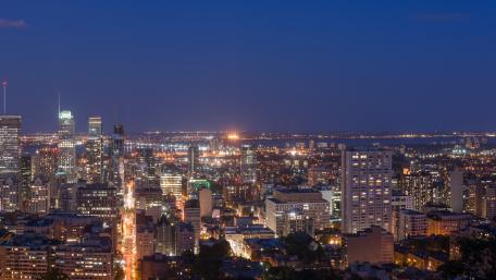 Montréal Panorama wallpaper