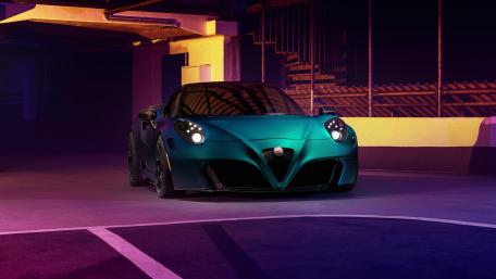 Sleek Nighttime Dream Car Wallpaper wallpaper