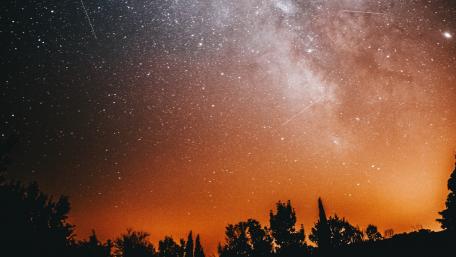 Night sky wallpaper