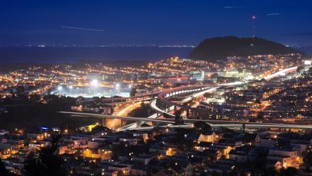 US Route 101 & Interstate 280 in San Francisco wallpaper