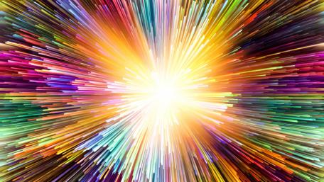 Colorful explosion wallpaper