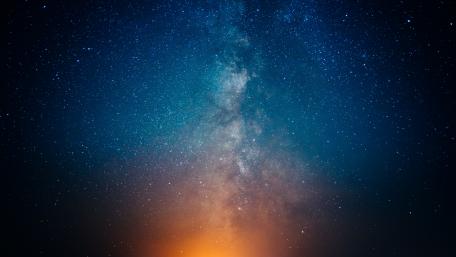 Starry sky wallpaper