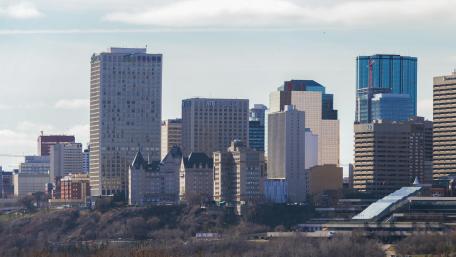 2016 Edmonton Skyline wallpaper