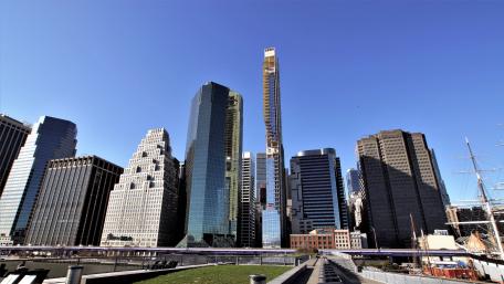 Sky von Manhattan wallpaper