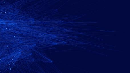 Vibrant Blue Geometric Patterns in 4K Quality wallpaper