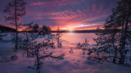 Oyangen (Ringerike, Norway) wallpaper