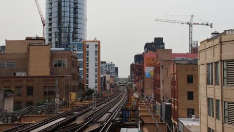 Chicago "L" Tracks wallpaper