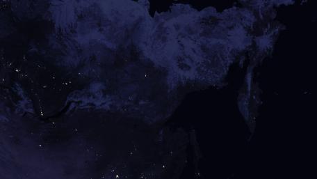 Night Lights of Eastern Russia 2016 wallpaper