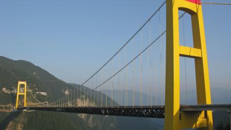 The Sidu River Bridge wallpaper
