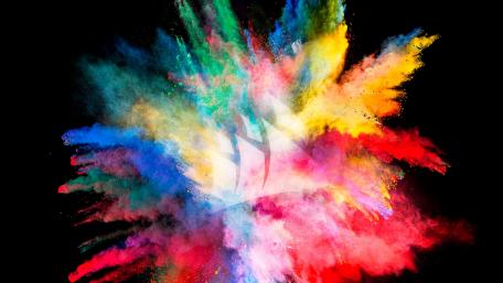 Vibrant Chromatic Outburst wallpaper