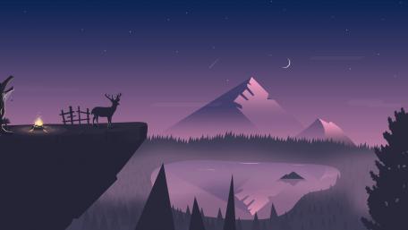 To become night wallpaper