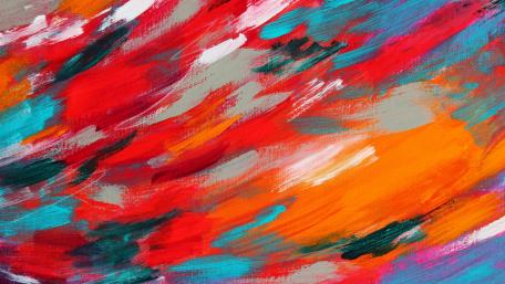 Colorful Symphony of Abstract Expression wallpaper