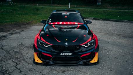 Vibrant BMW Racing Wallpaper for Enthusiasts wallpaper