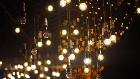 Illuminated Elegance in Golden Hues wallpaper
