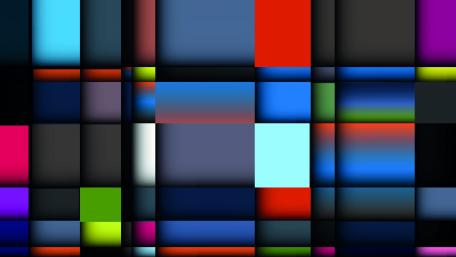 Colorful Geometric Harmony wallpaper