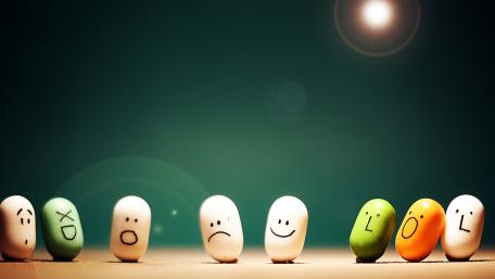Smiley Beans for a Good Laugh wallpaper