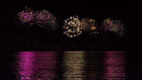 Fireworks at the International Horticultural Fair in Tulln wallpaper