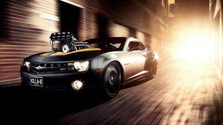 Sleek Power on the Streets wallpaper