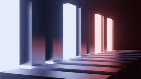 NEON BOXES wallpaper