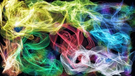 Atomic circuit wallpaper