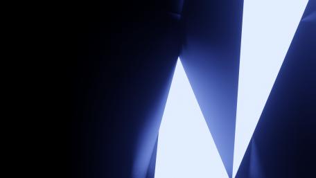 Sleek Blue Light Abstract Wallpaper wallpaper