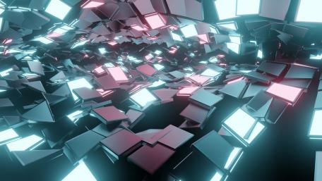 Luminous Abstract 3D Digital Art wallpaper