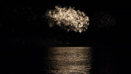Fireworks in Tulln wallpaper