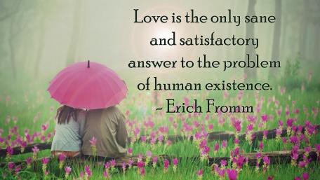 Love's Profound Answer to Existence's Questions wallpaper