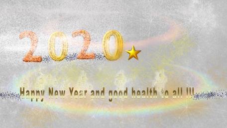 2020 New Year wallpaper