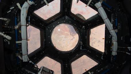 Astronauts New Window on the World wallpaper