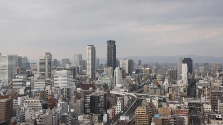 Higashi Semba Junction in Osaka wallpaper