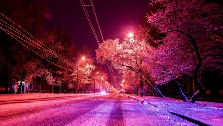 Purple style wallpaper