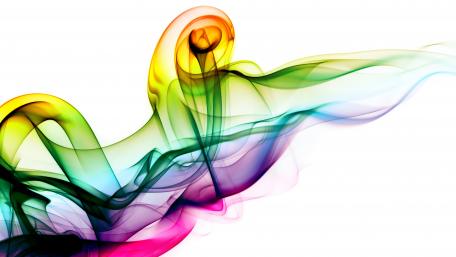 Vivid Swirls of Gradient Elegance wallpaper