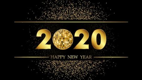 New year 2020 wallpaper