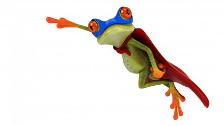 Superfrog wallpaper