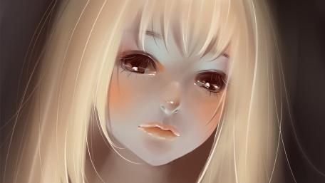 Ethereal Anime Gaze wallpaper