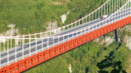 Aizhai Bridge Deck wallpaper