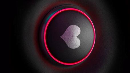 Red Lv-button wallpaper