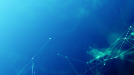 Abstract Blue Network Connection Background wallpaper