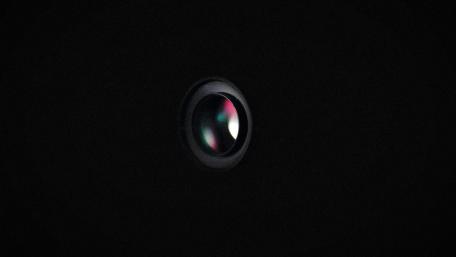black lense wallpaper