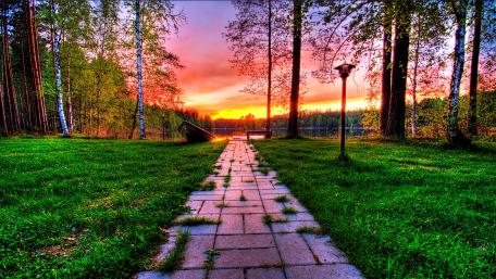 sunset wallpaper